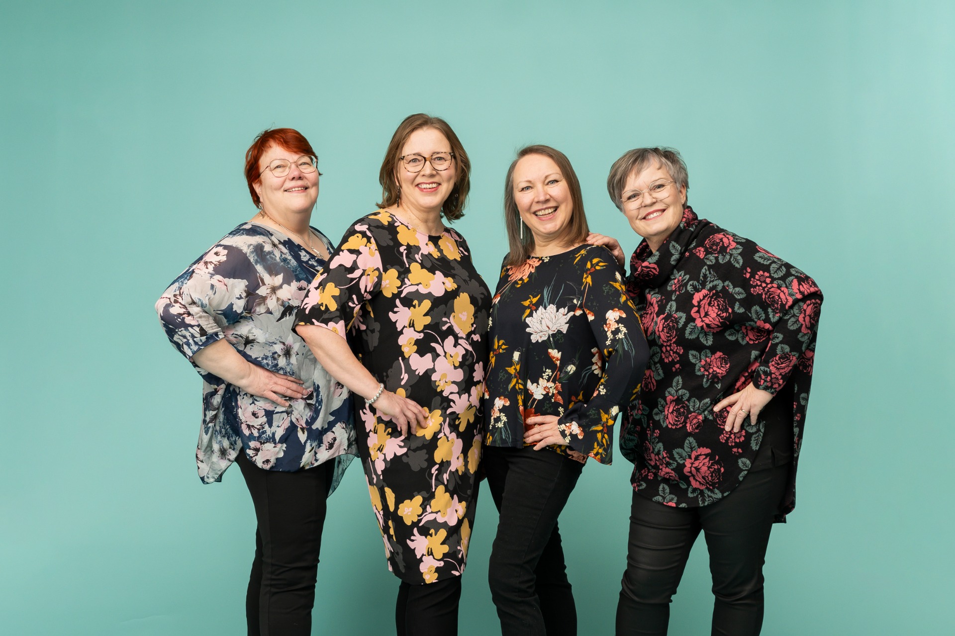 Hilkka, Terhi, Anna-Mari ja Sirkku